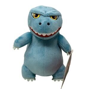 Kidrobot Godzilla Phunny Plush Blue Stuffed Animal Collectible Toy NWT